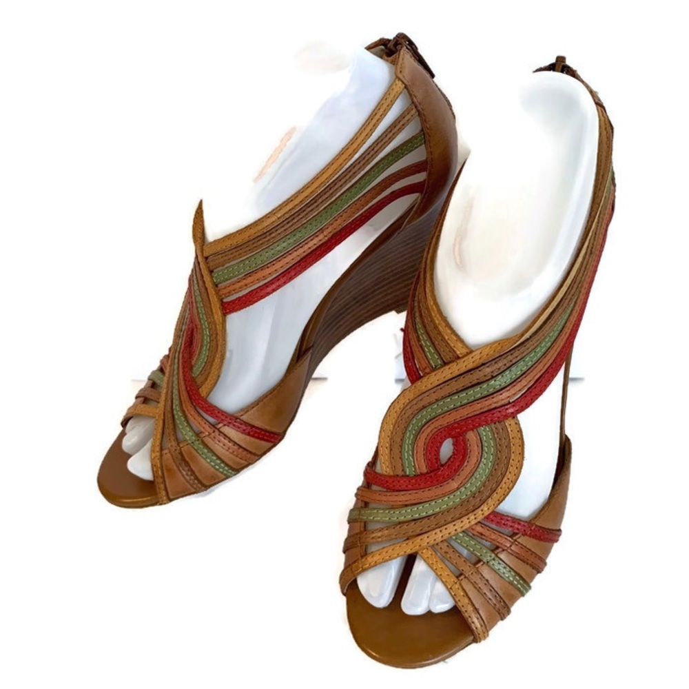 Franco Sarto‎ Multicolor Wedge Sandals